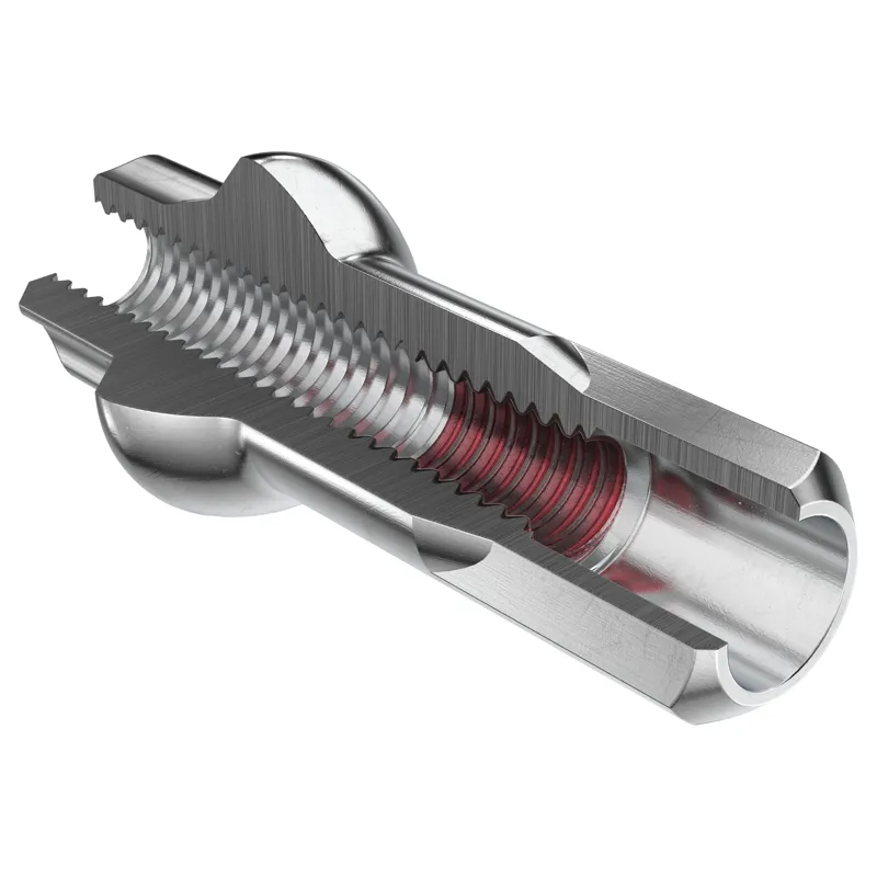 DT Swiss Nipple Squorx Pro Lock 15mm Brass in Black Each